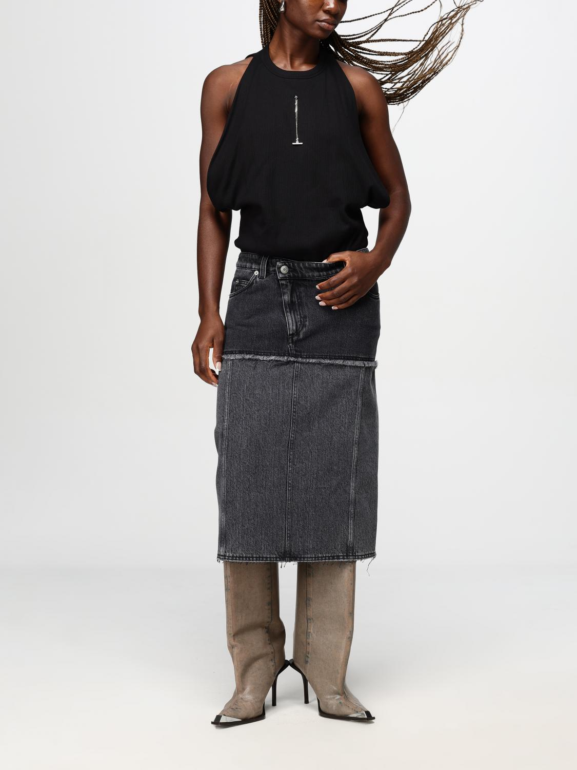 [McQueen] Mini skirt FW25 802093QMACX 1307