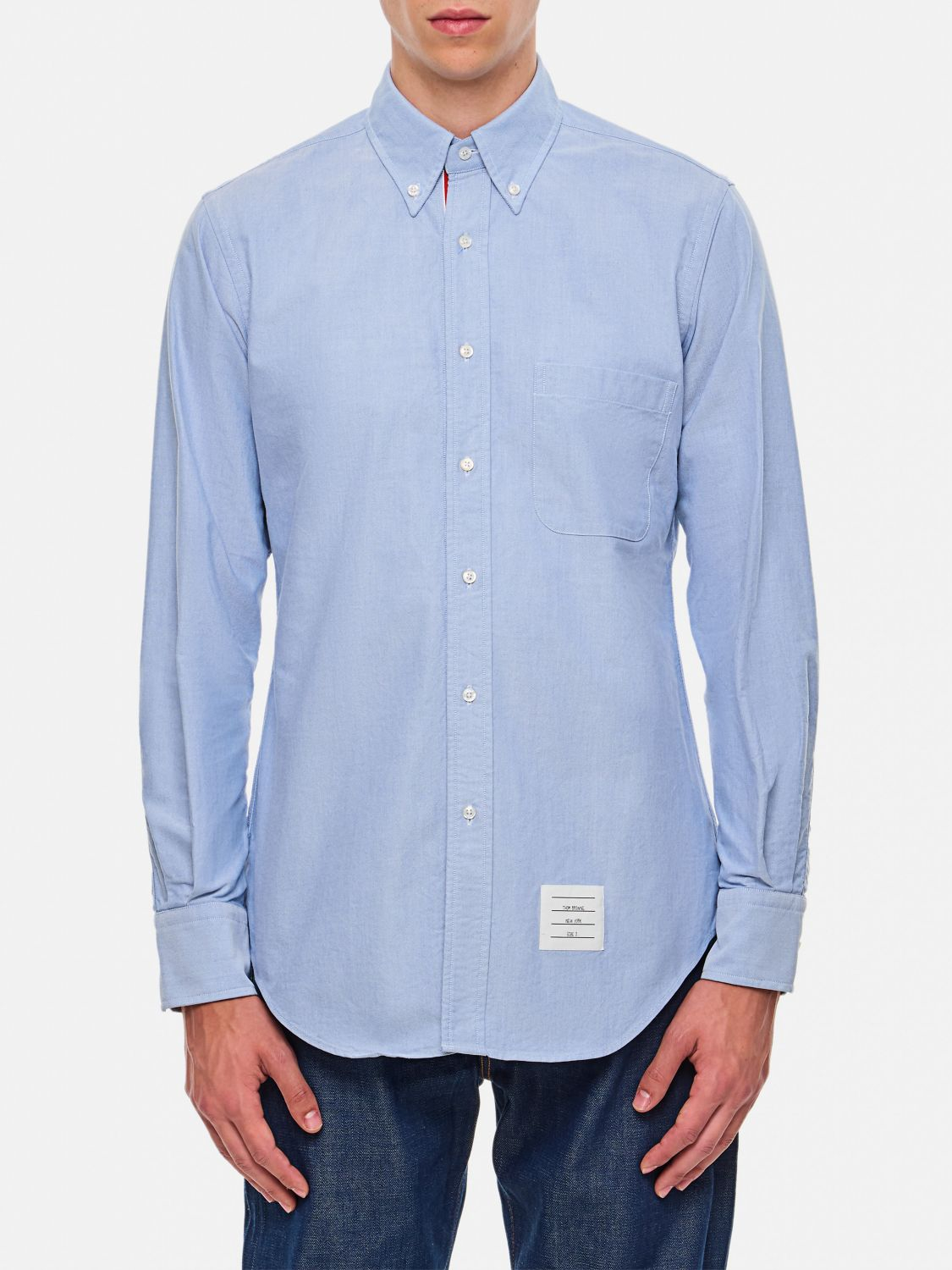 [Thom Browne] Shirts Long Sleeve FW25 MWL010EF0313 480