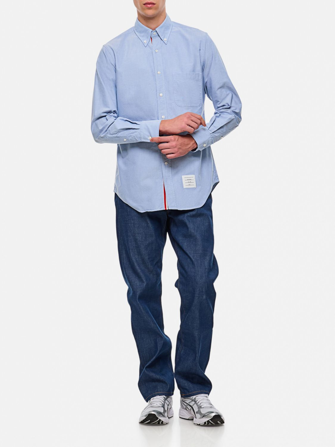 [Thom Browne] Shirts Long Sleeve FW25 MWL010EF0313 480