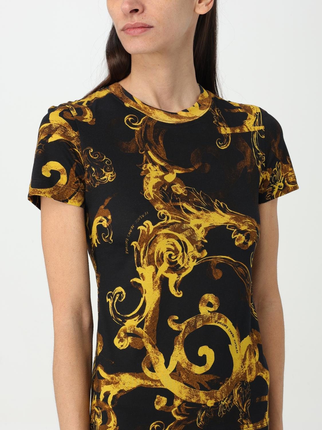 [VERSACE JEANS COUTURE] T-shirts Short Sleeve SS24 76HAH6D8JS287 G89