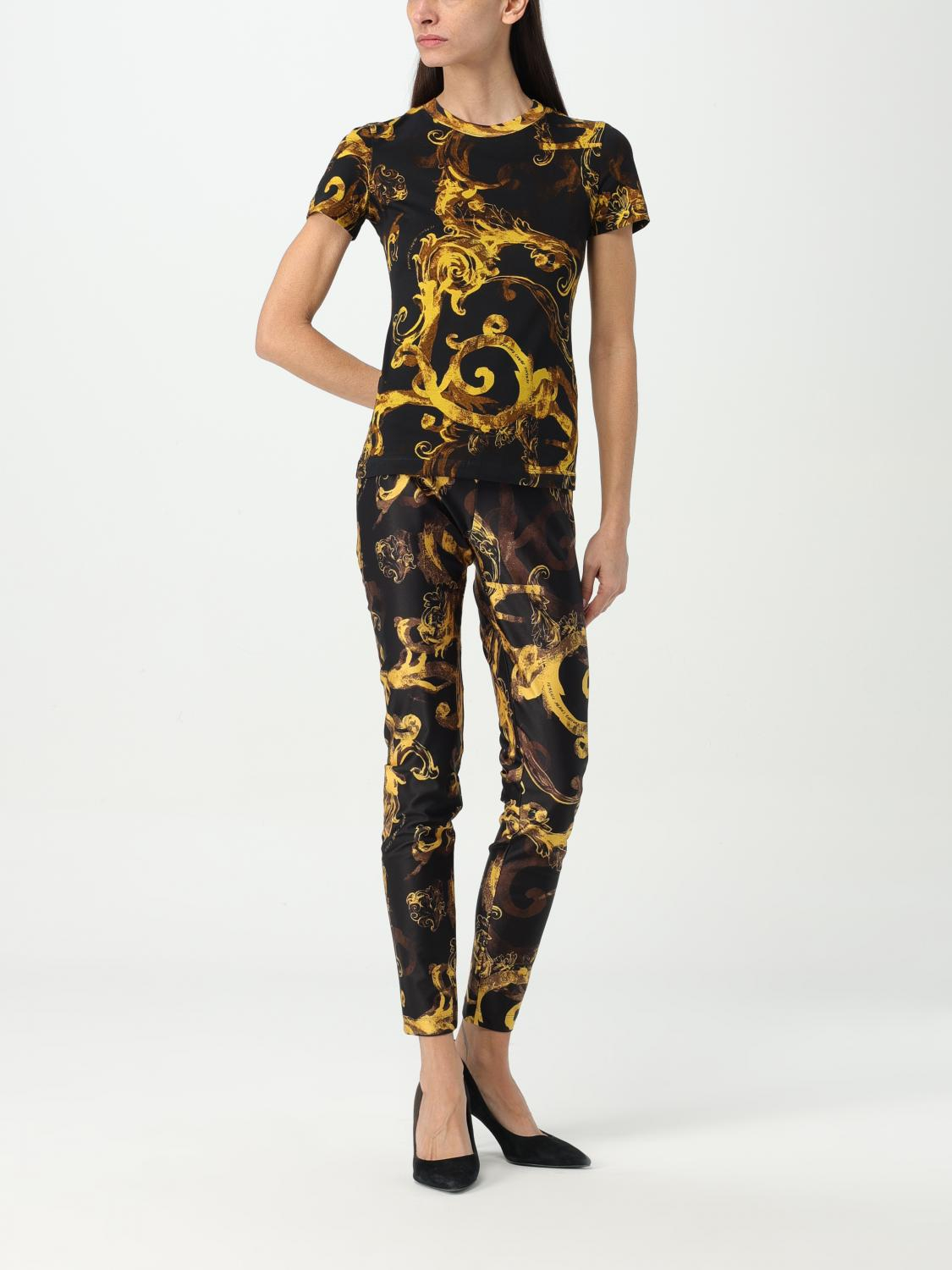 [VERSACE JEANS COUTURE] T-shirts Short Sleeve SS24 76HAH6D8JS287 G89