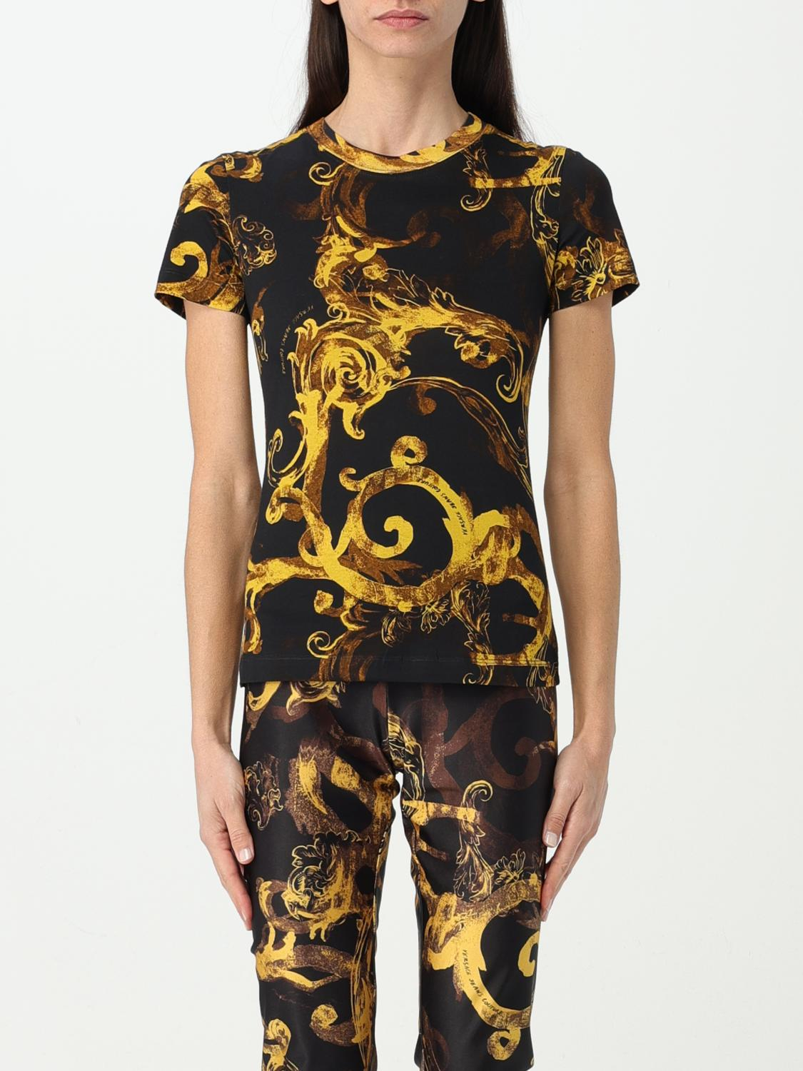 [VERSACE JEANS COUTURE] T-shirts Short Sleeve SS24 76HAH6D8JS287 G89