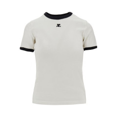 [Courreges] T-shirts Short Sleeve FW26 VESJTS017JS0070.0098-0098