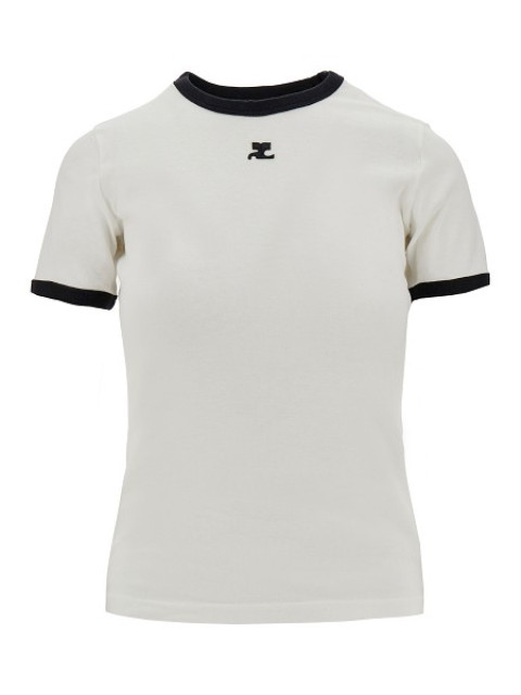 [Courreges] T-shirts Short Sleeve FW26 VESJTS017JS0070.0098-0098