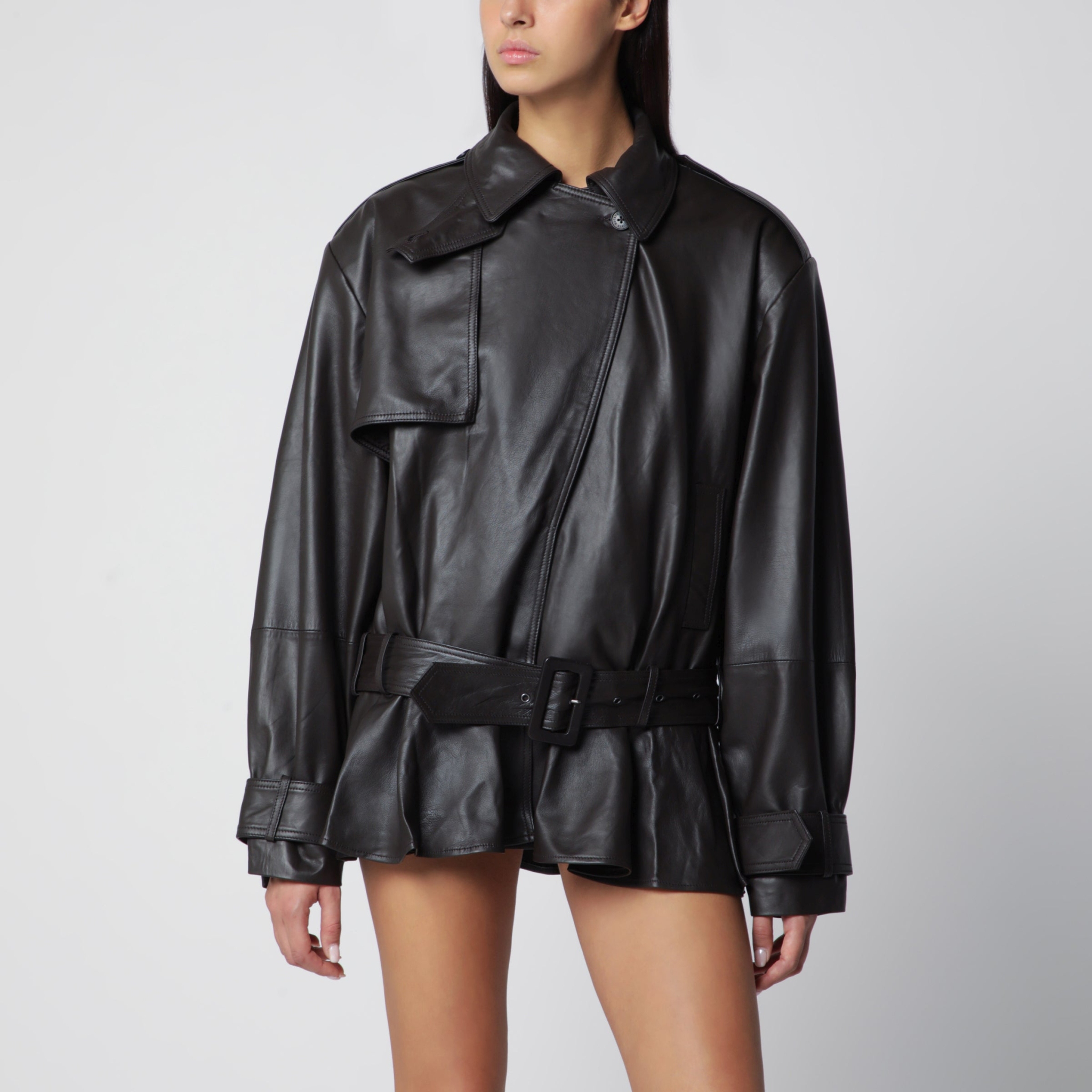 [ROTATE] Leather Jacket FW26 1158171667BCR2091
