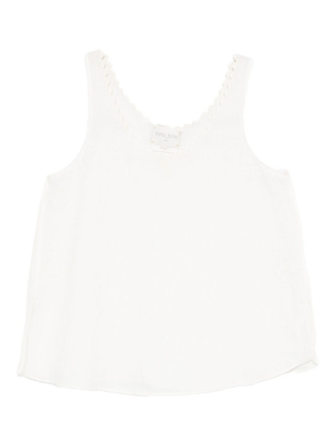 [Forte Forte] T-shirts Sleeveless SS26 14830MYTOPCRYSTAL