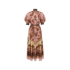 [Zimmermann] Short sleeve dress FW26 8255DSS261MJCO