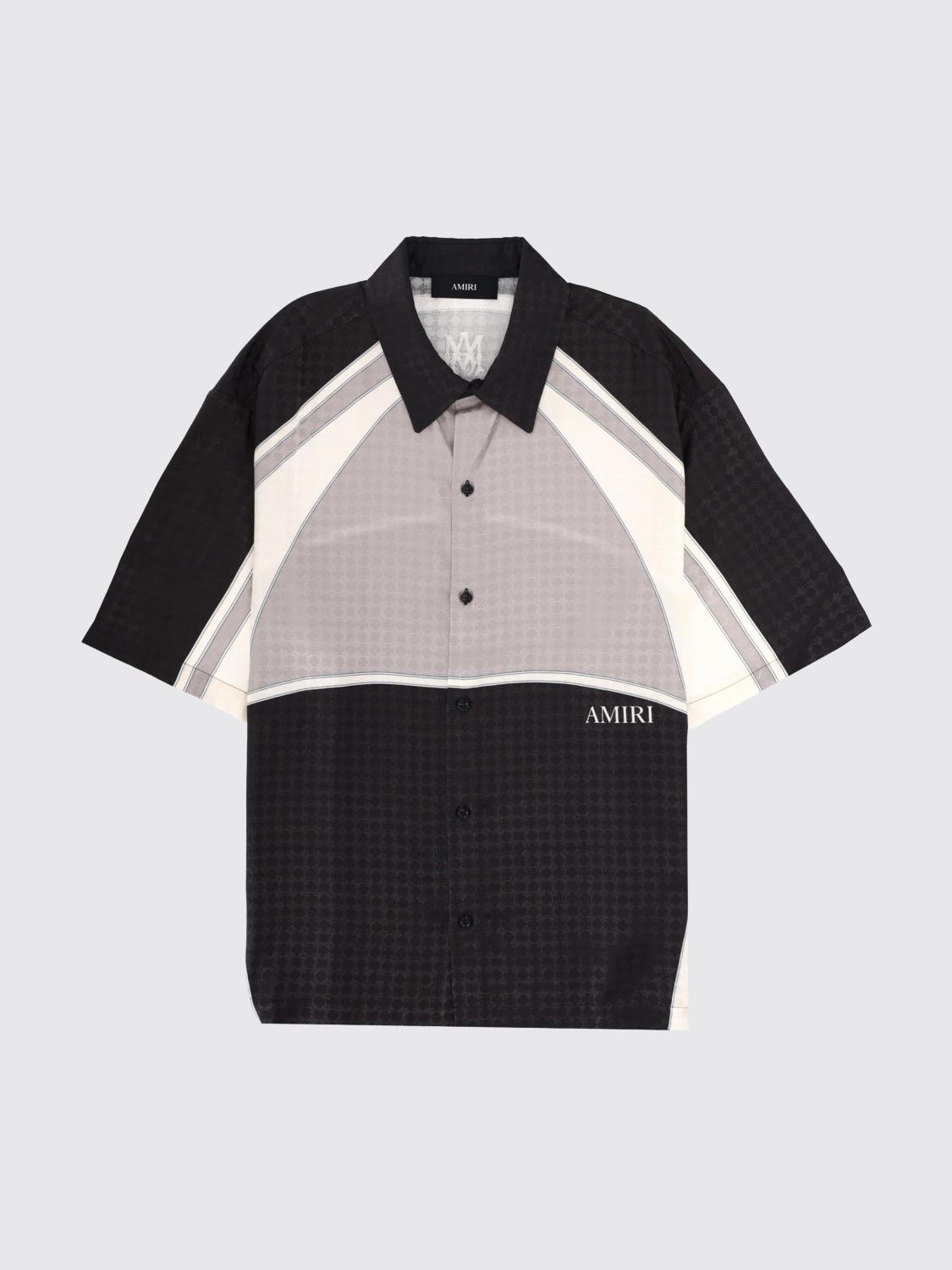 [Amiri] Shirts Short Sleeve SS26 AMTOSH1033 NERO