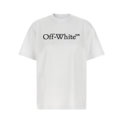 [Off-White] T-shirts Short Sleeve FW26 2FA00677TW102W102
