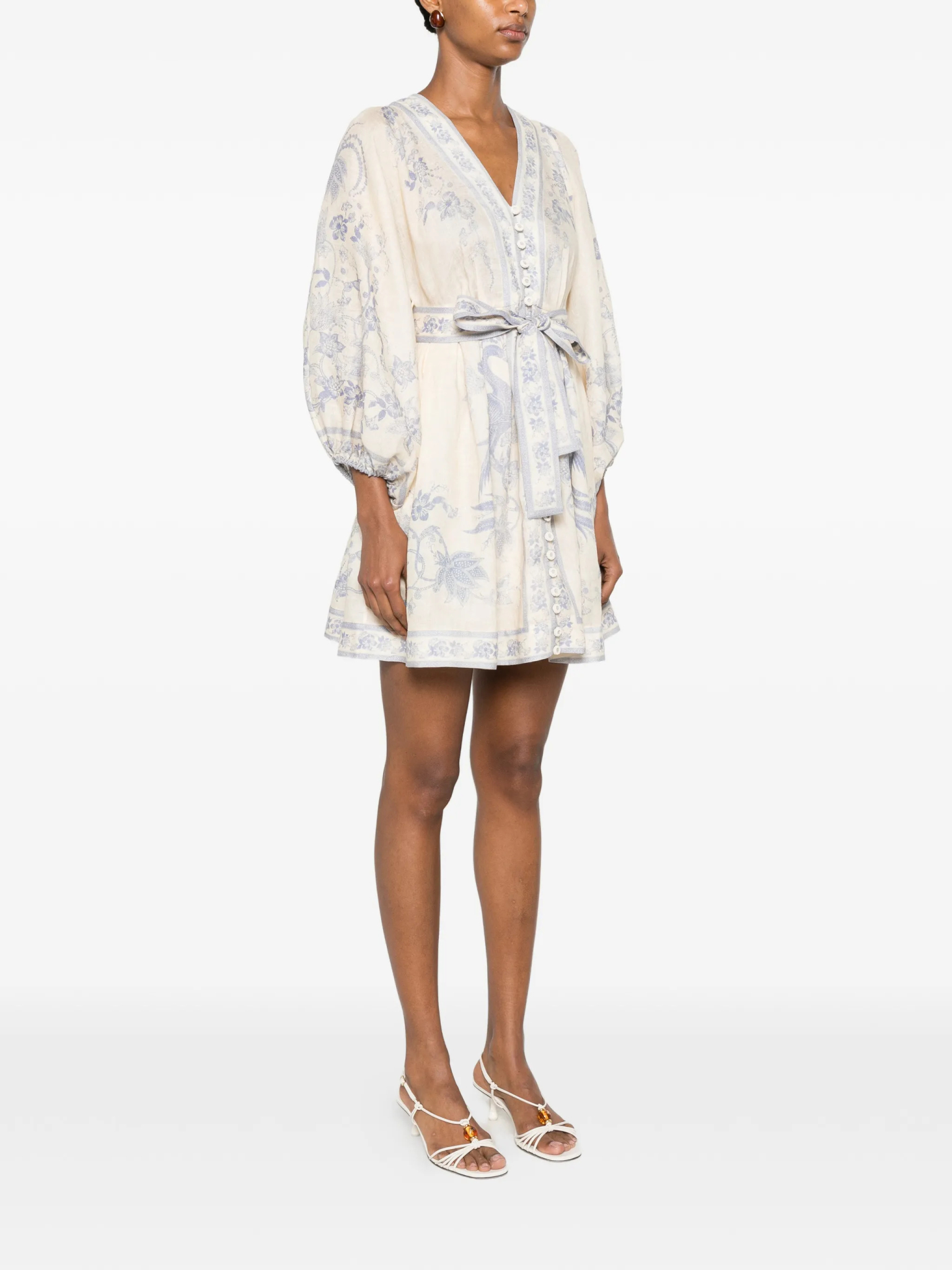 [Zimmermann] Long sleeve dress FW26 3500DSS262CRLF