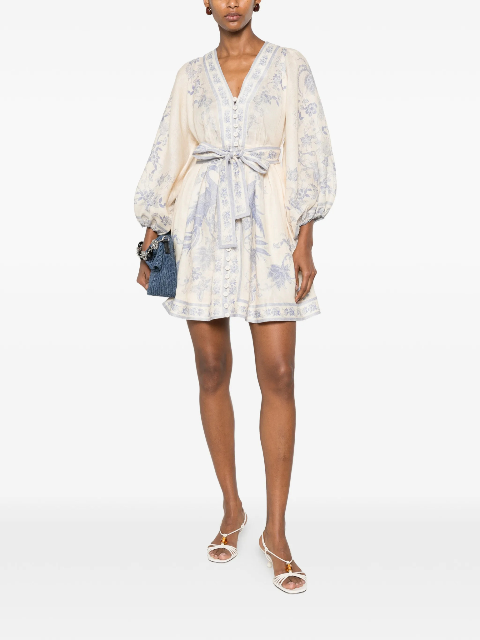 [Zimmermann] Long sleeve dress FW26 3500DSS262CRLF