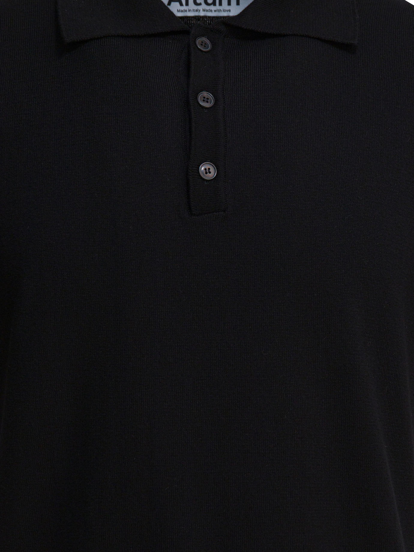 [Altum] Shirts Short Sleeve SS26 POLO01BLACK