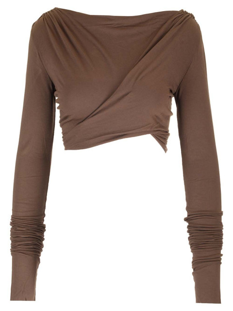 [Rick Owens Lilies] T-shirts Long Sleeve FW24 LI02D5204RV184