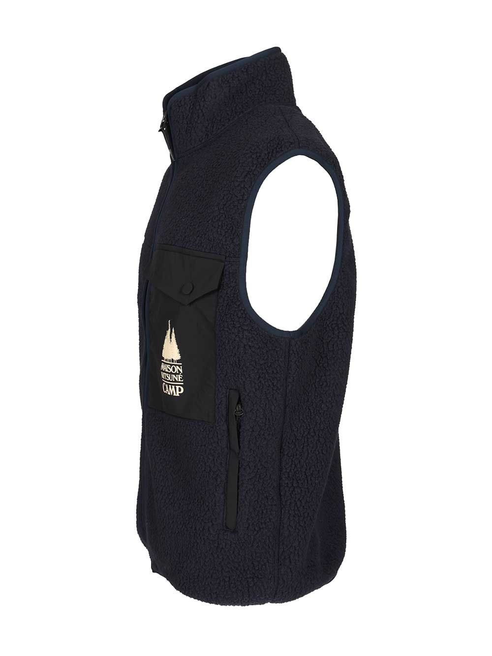 [MAISON KITSUNE] Vest FW25 PM02137WM2031P480