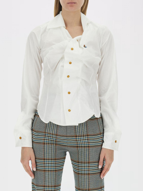 [Vivienne Westwood] Shirts Long Sleeve SS26 1501000CW009Q A401