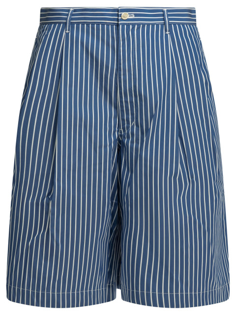 [COMME DES GARCONS SHIRT] Shorts SS26 FQ-P506-S261 BLUE STRIPE