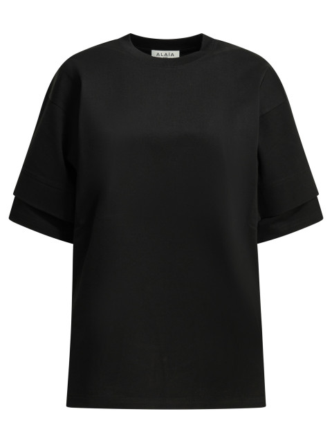 [Alaia] T-shirts Short Sleeve SS26 AA9I0025J103C999