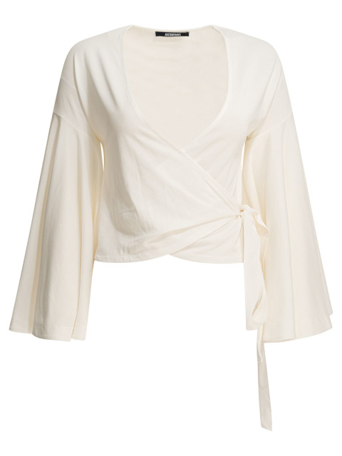 [JACQUEMUS] Blouse SS26 TOW00905AJ00254WHITE