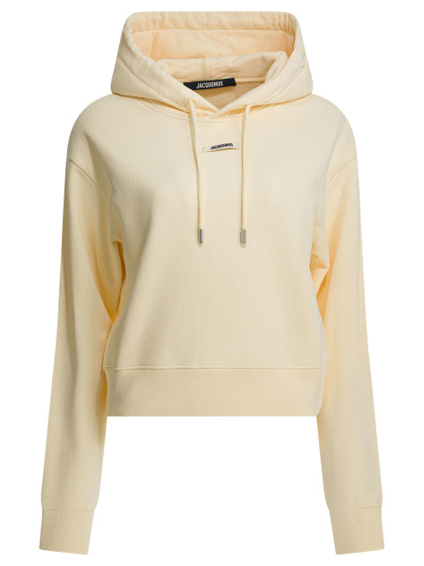 [JACQUEMUS] Hoodie SS26 HOW00247AJ00109LIGHT BEIGE