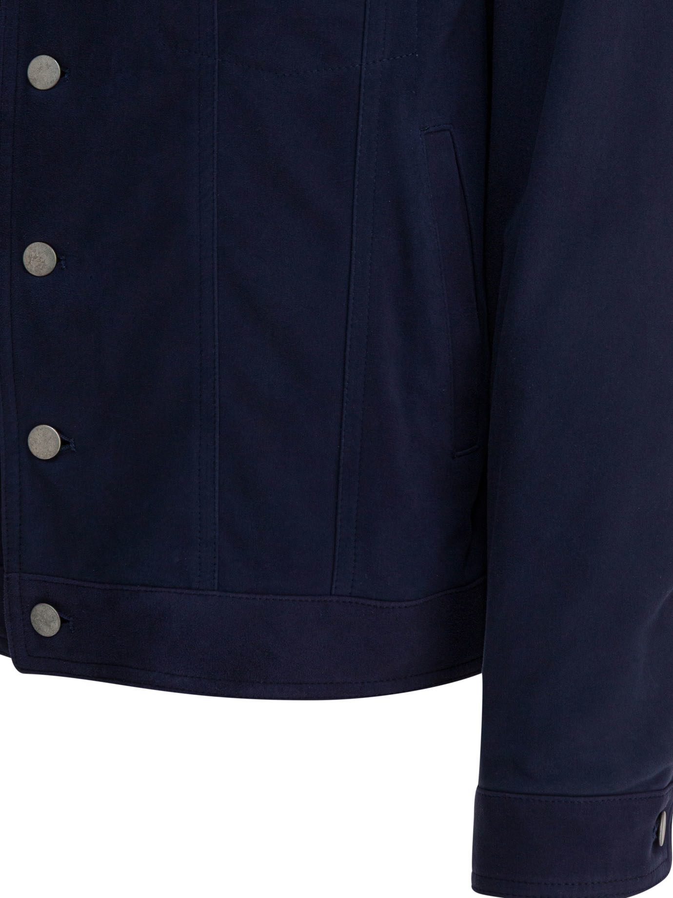 [Altum] Jacket SS26 TRUCKER_SUEDE_BLUE