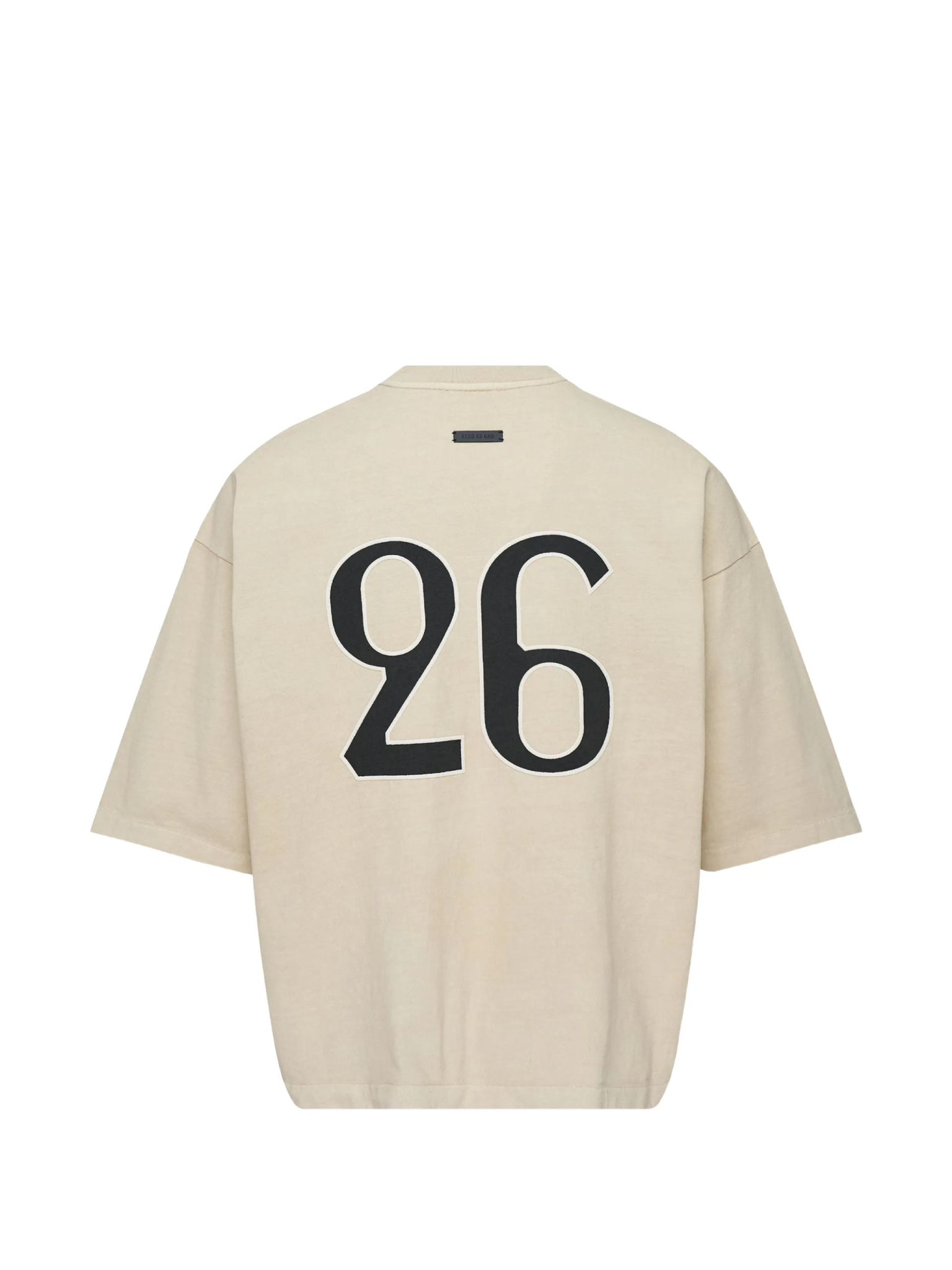 [Fear of God] T-shirts Short Sleeve SS26 FG9M109965HWJDIRTY IVORY