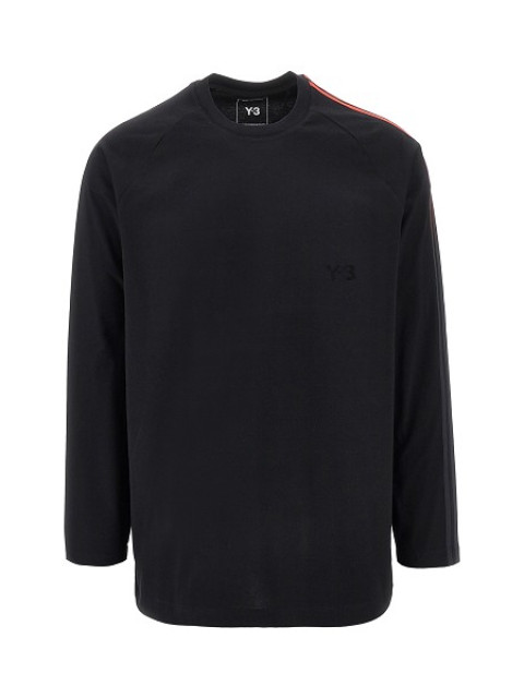 [Y3] T-shirts Long Sleeve FW26 KQ8586.BLACK-BLACK