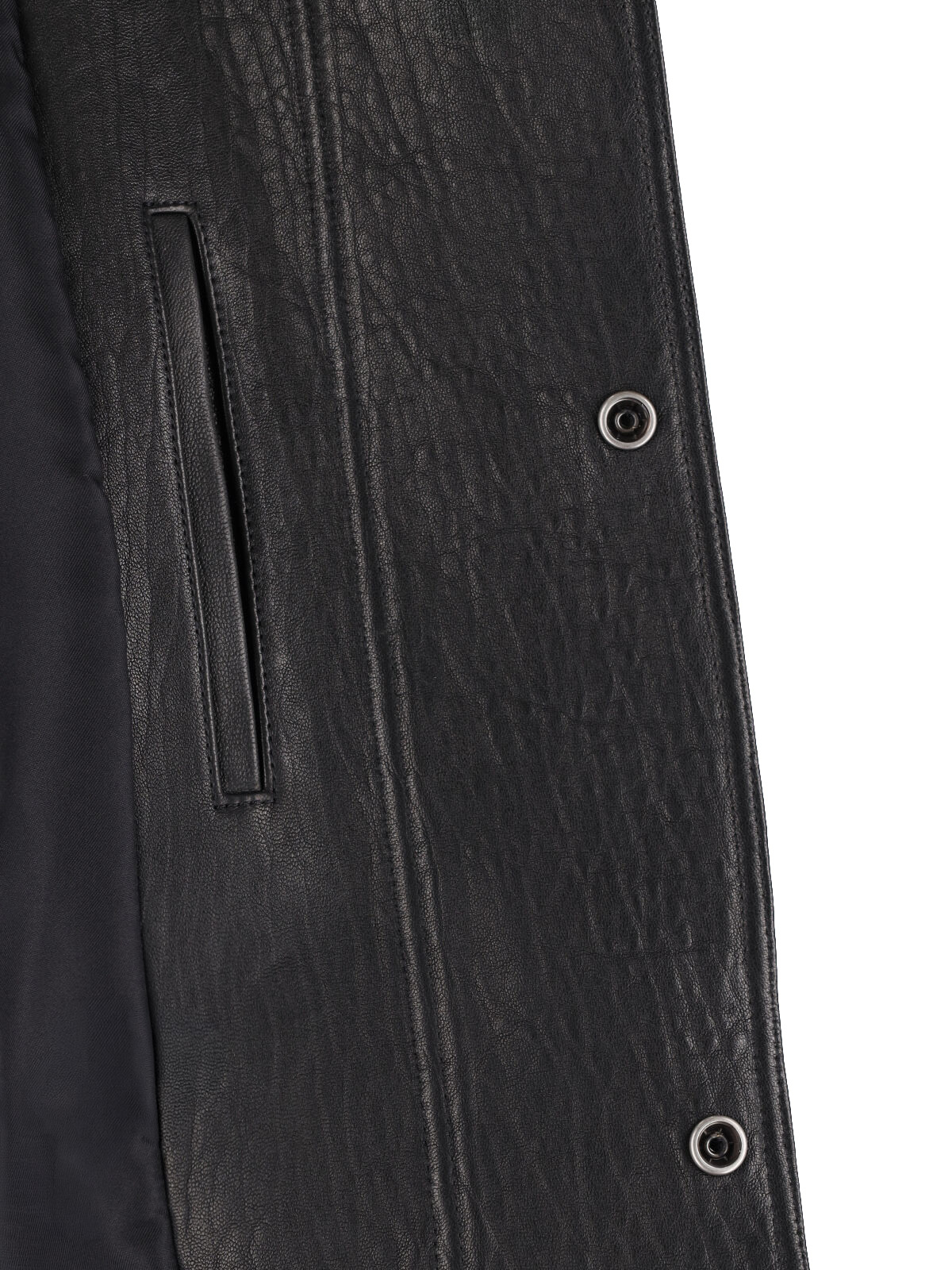 [Saint Laurent] Leather Jacket FW26 858507 YCNF21000