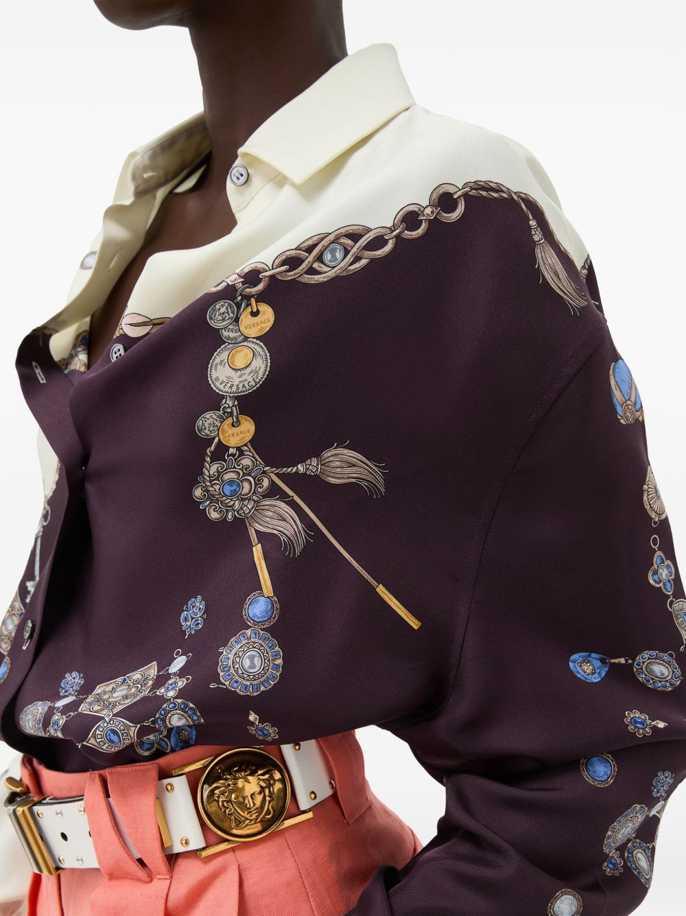 [Versace] Shirts Long Sleeve FW26 1025686 1A18682 5R880