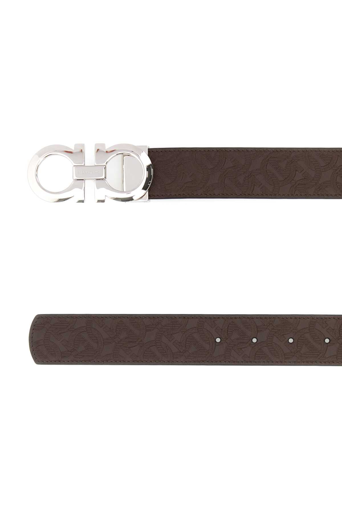 [Salvatore Ferragamo] Belt FW26 675542741409 TABACCONERO