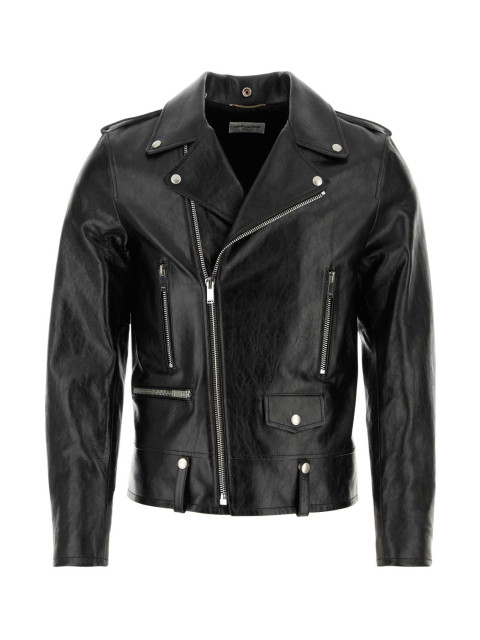 [Saint Laurent] Leather Jacket FW26 484284YC2NI 1000