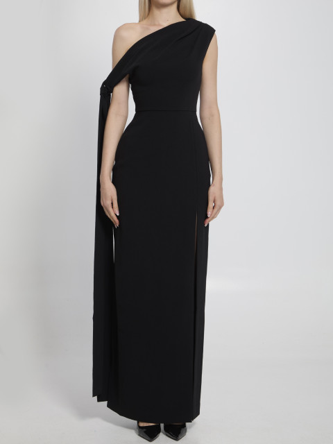 [Solace London] Sleeveless dress FW25 OS45020__BLACK