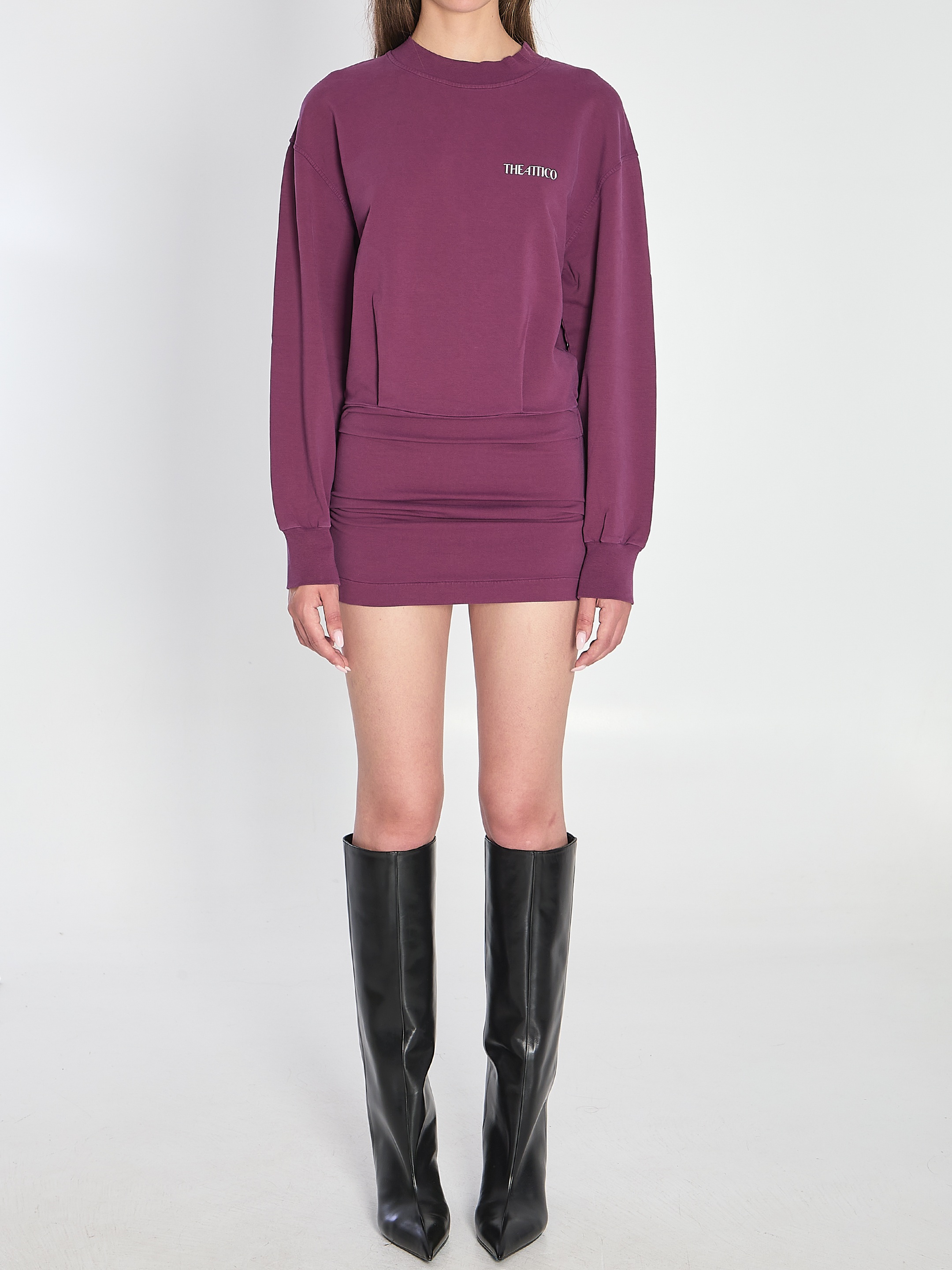 [The Attico] Long sleeve dress FW25 251WCA00393_06AA_114
