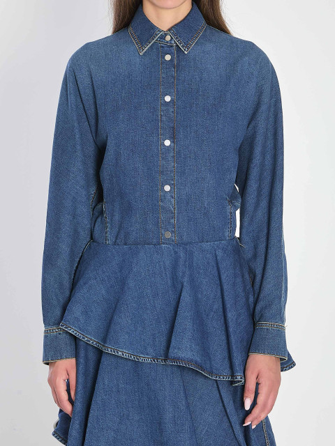 [Alaia] Shirts Long Sleeve FW25 AA9C0988D004B__505