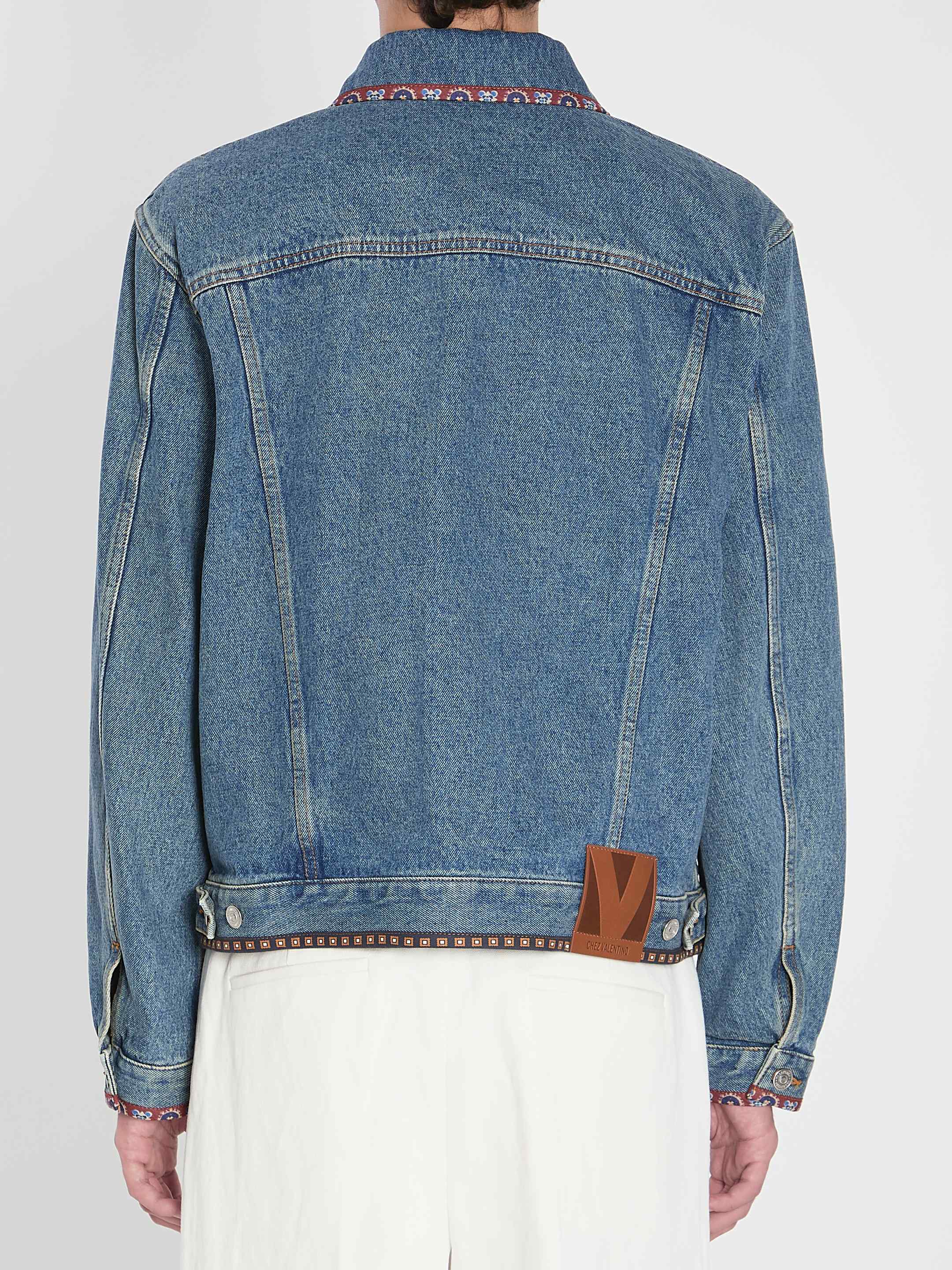 [Valentino Garavani] Denim jacket FW25 7V3DC04Q_B0W_558