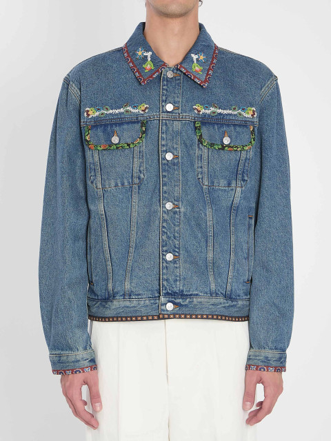 [Valentino Garavani] Denim jacket FW25 7V3DC04Q_B0W_558