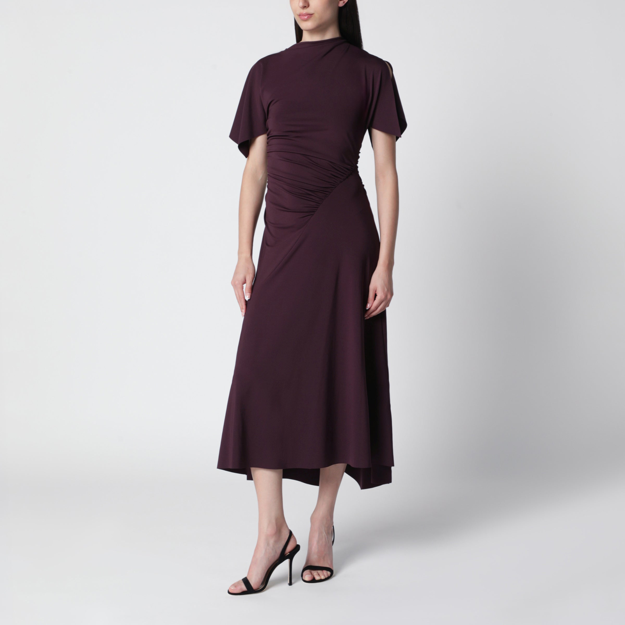 [VICTORIA BECKHAM] Short sleeve dress FW26 1326JDR007350APL