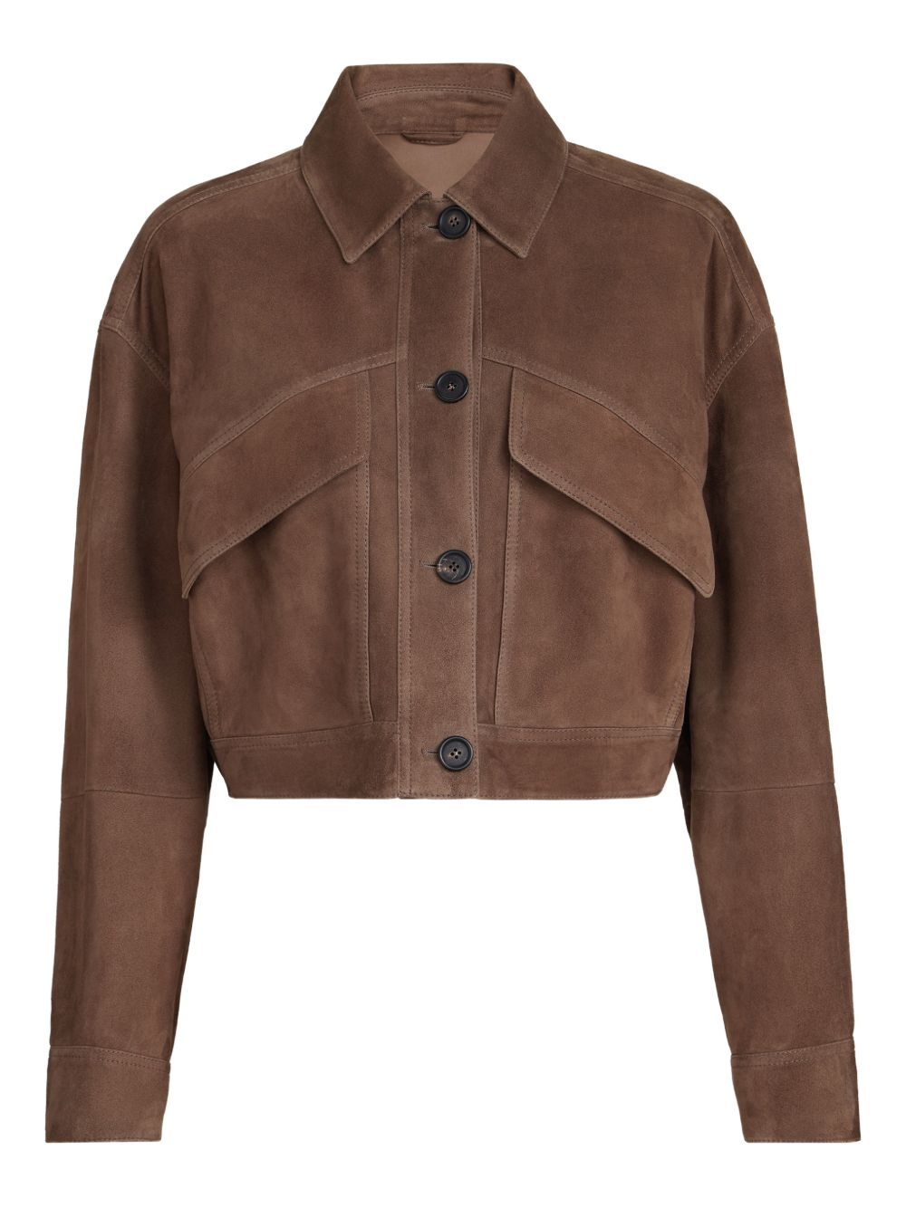 [Brunello Cucinelli] Leather Jacket SS26 MPCAI7802C4219
