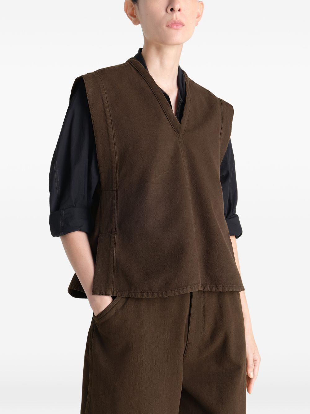 [LEMAIRE] T-shirts Sleeveless SS26 OT0011LD1067423