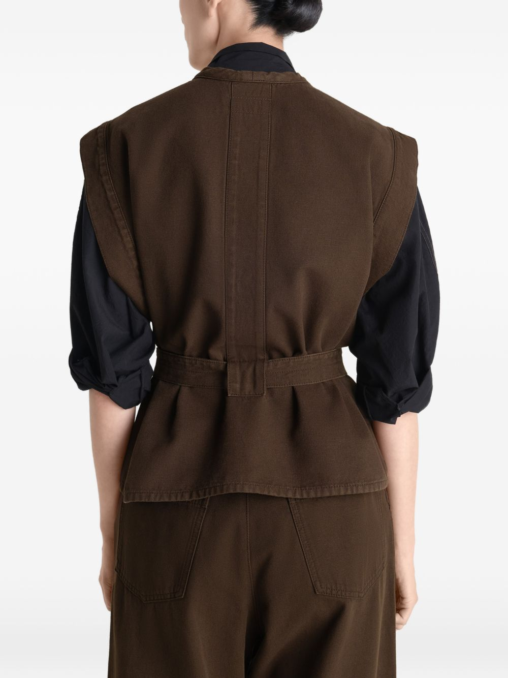 [LEMAIRE] T-shirts Sleeveless SS26 OT0011LD1067423