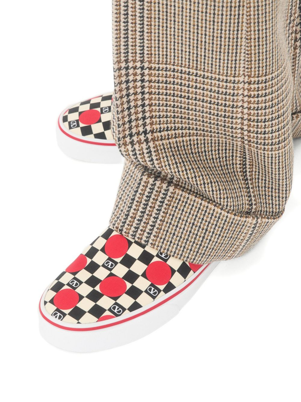 [Valentino Garavani X Vans] Slip On SS26 YS0M96WHXBAG