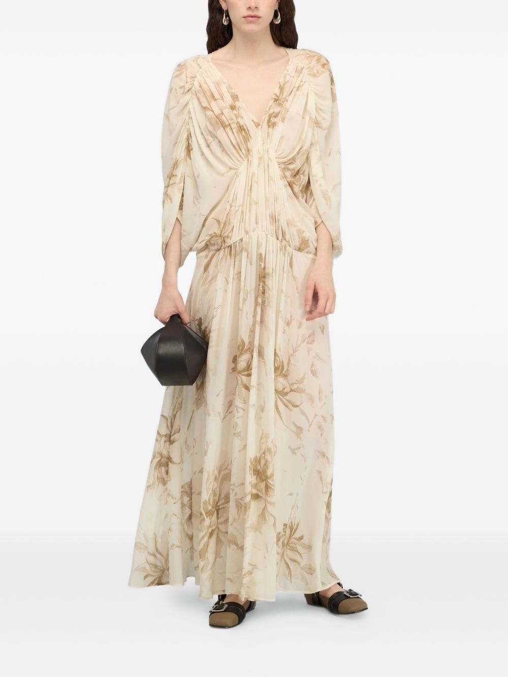 [Semicouture] Long sleeve dress SS26 Y6SS16FLW57