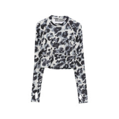[Adidas By Stella McCartney] T-shirts Long Sleeve SS26 JY8164WONALU/BLACK