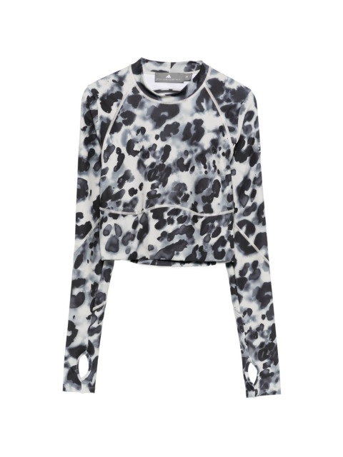 [Adidas By Stella McCartney] T-shirts Long Sleeve SS26 JY8164WONALU/BLACK