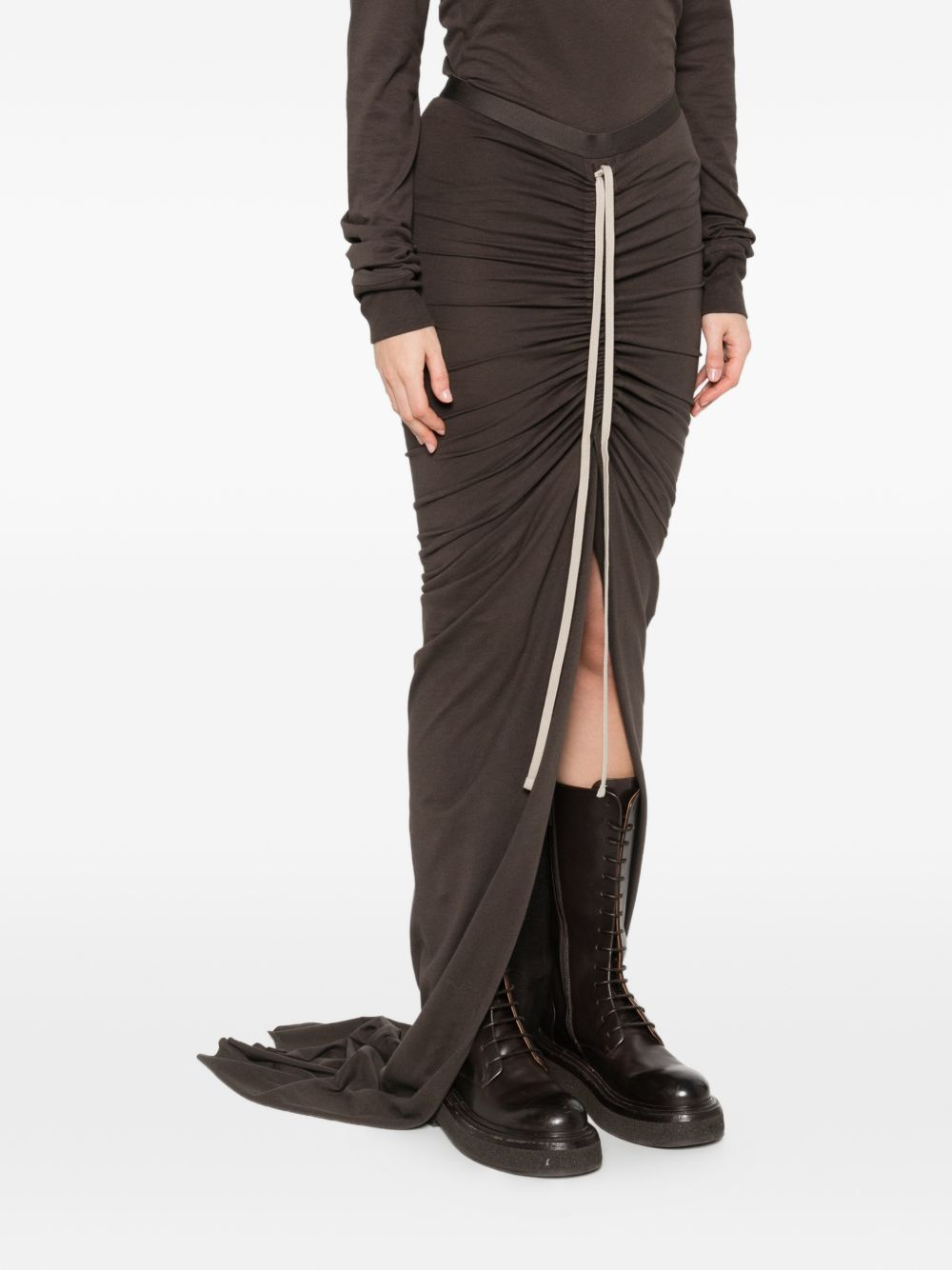 [Moncler X Rick Owens] Long skirt SS26 MU01F8H0289AHD256
