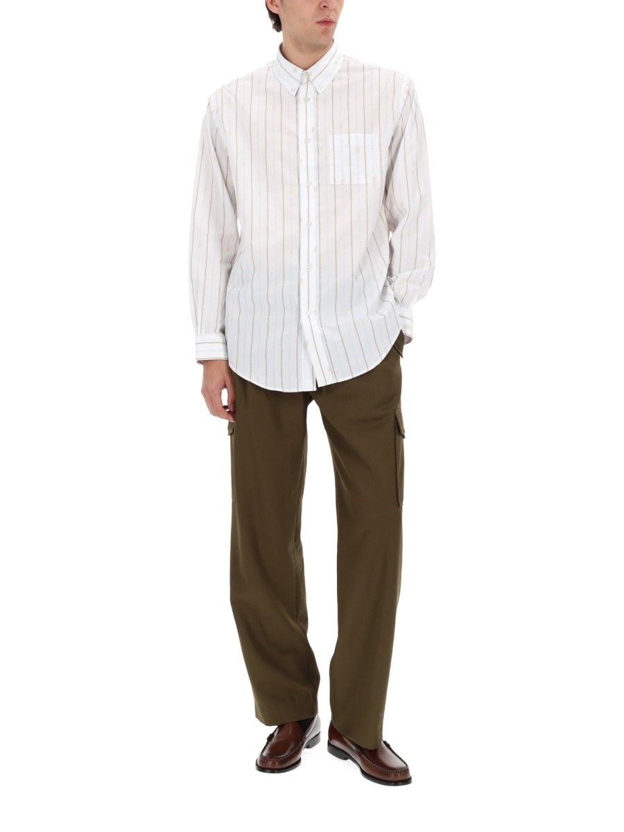 [DROLE DE MONSIEUR] Shirts Long Sleeve SS26 SH240_CO185OFFWHITE