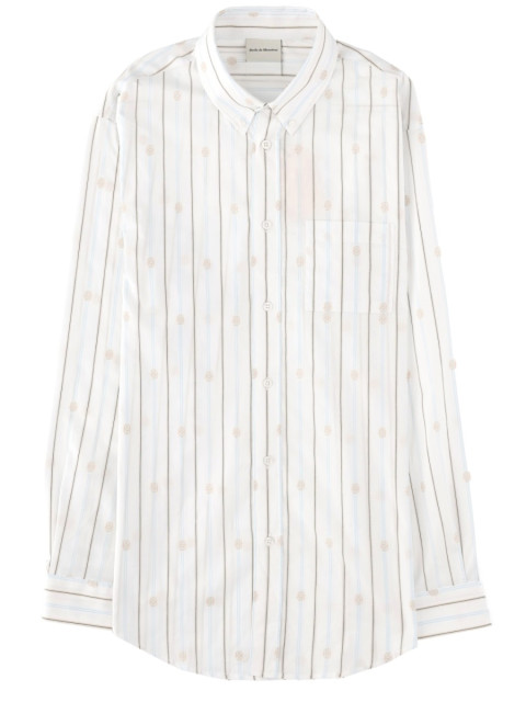 [DROLE DE MONSIEUR] Shirts Long Sleeve SS26 SH240_CO185OFFWHITE