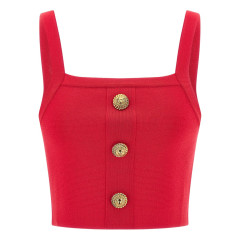 [Balmain] T-shirts Sleeveless SS26 GF1AA415KJ434PK