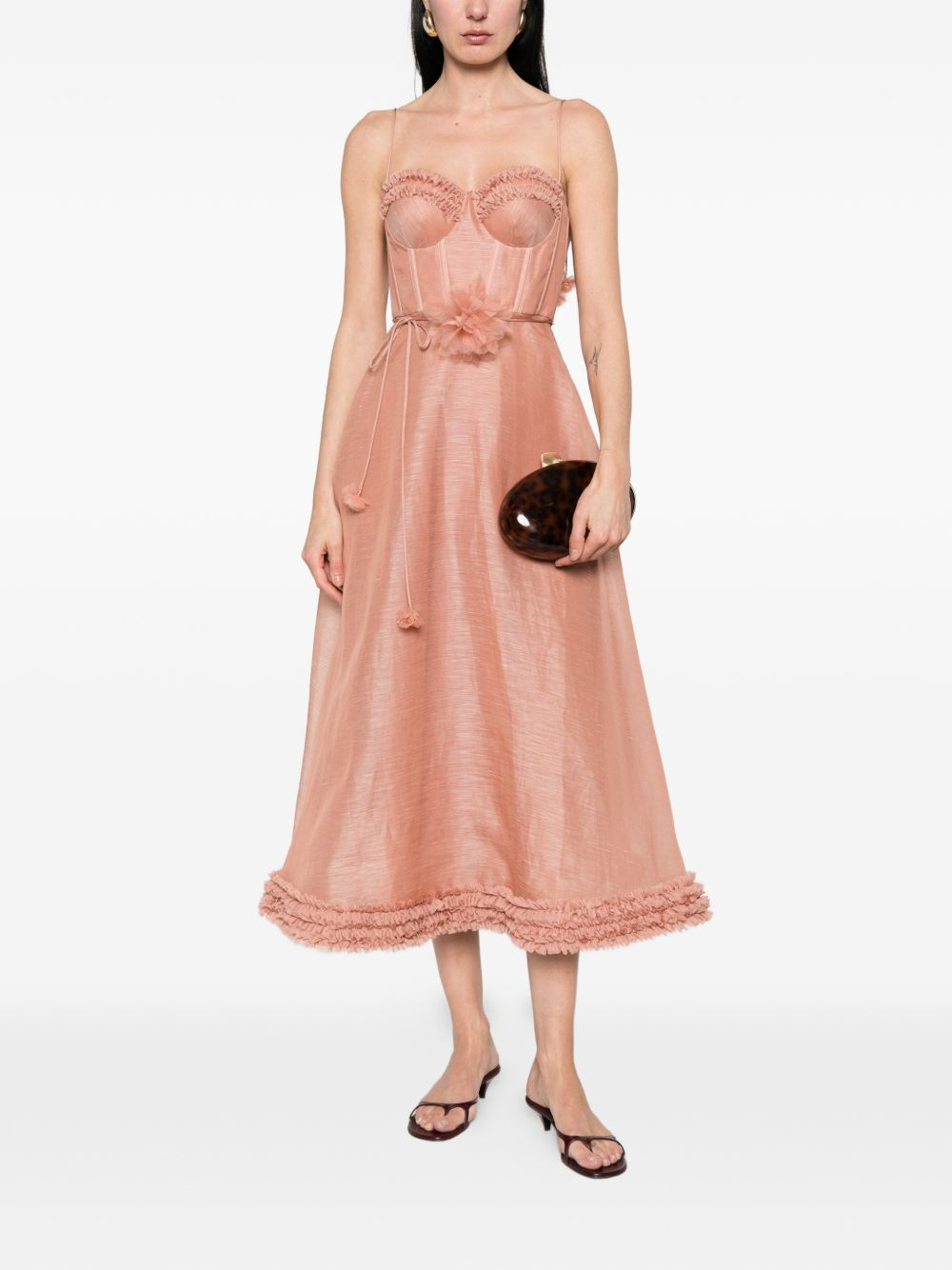 [Zimmermann] Sleeveless dress SS26 7568DS261PEO