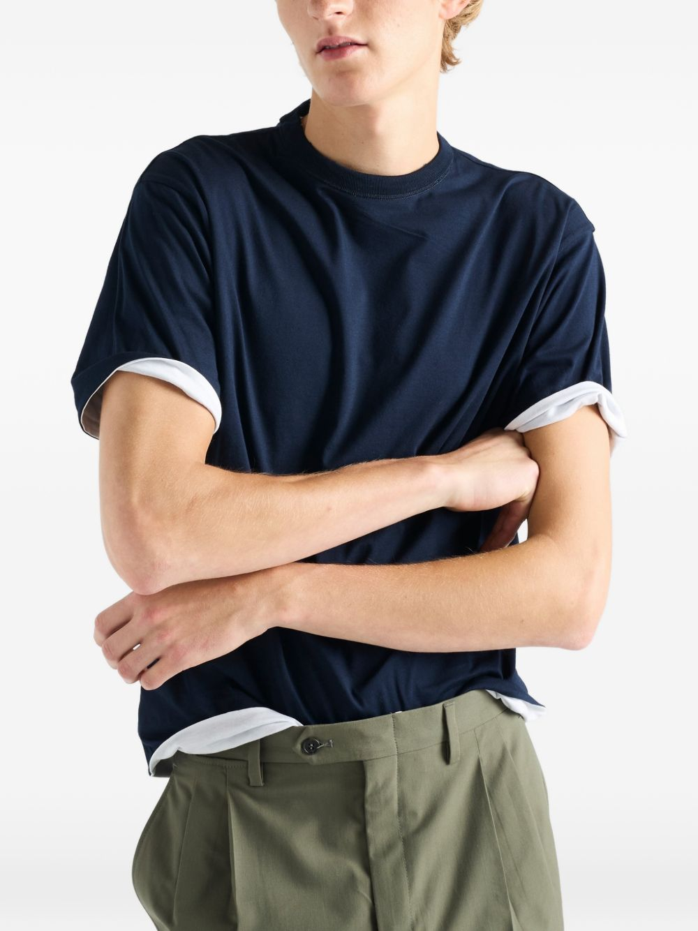 [Prada] T-shirts Short Sleeve SS26 UJN9601801F057G