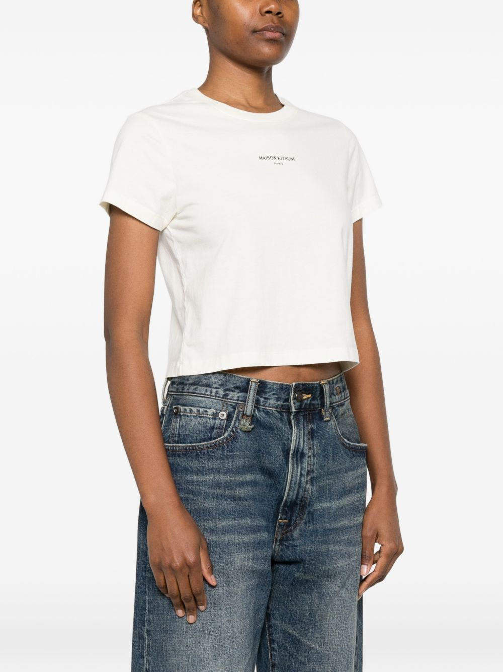 [MAISON KITSUNE] T-shirts Short Sleeve SS26 QW00100KJ70260063